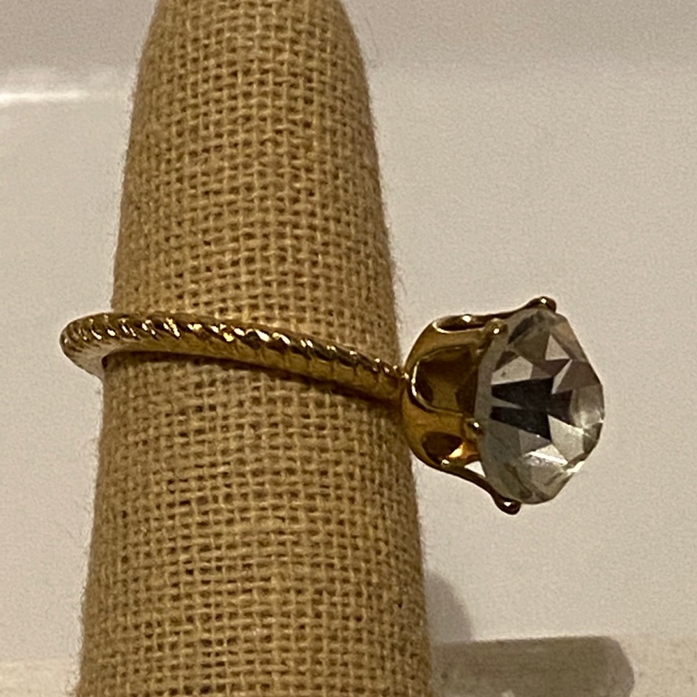 Gold diamond ring - Picture 4 of 4